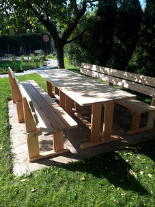 Gartenmöbel aus Lärchenholz - Johanns Holzwelt Salzburg